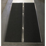 The SFW530 Singlefold Ramp by Prairie View Industries features an anti-slip, high-traction surface. Easy to transport and set up. Folds in half, carries like a suitcase. Length: 5’; Width: 30”; 