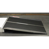 The SL536 sold ramp by Prairie View Industries features a full platform for excellent stability and features an anti-slip high-traction surface. Length: 5’; Width: 36”;